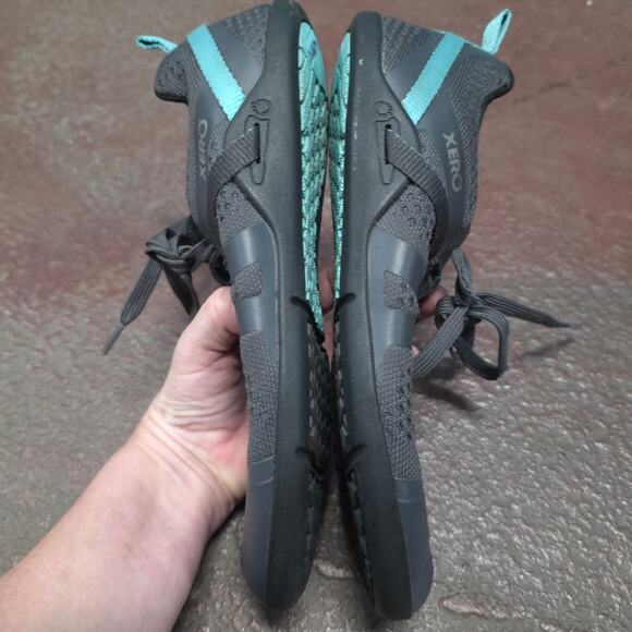 Xero Prio Neo Women US 8 EU 38.5 gray blue athletic shoes sneakers zero drop - Picture 8 of 9